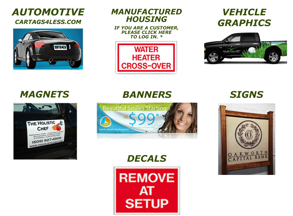 Graphics of 7 Major Businesses